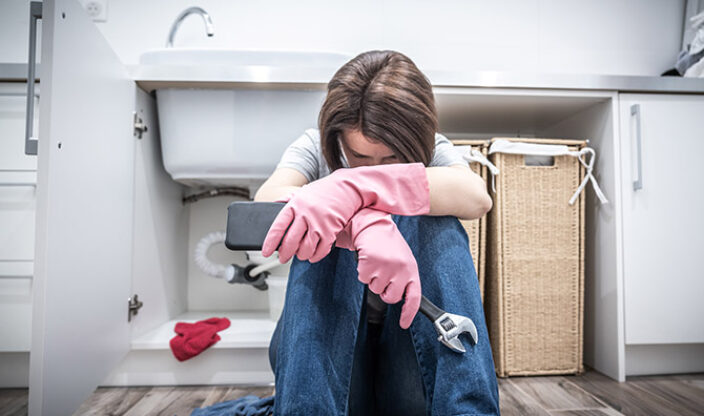 Wasserschaden in der Wohnung